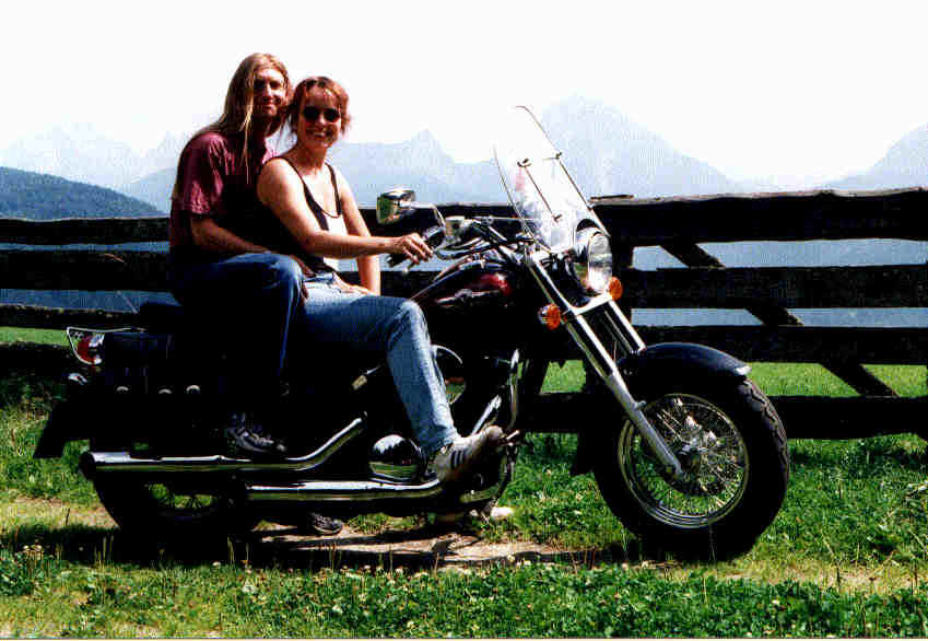 Heymo + Edda auf�m bike